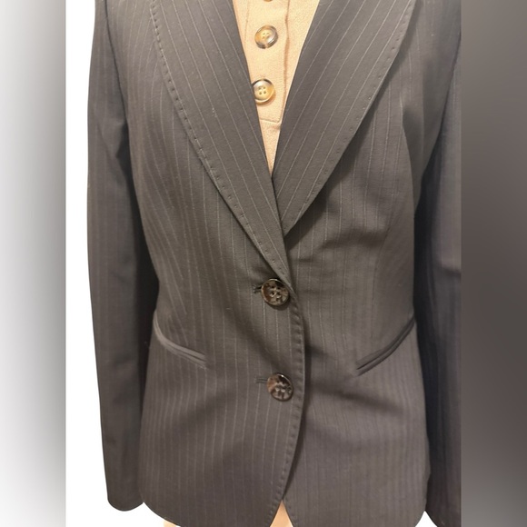 The Limited Black Pinstripe Blazer classic style new with tags retail price $198 - Picture 2 of 10